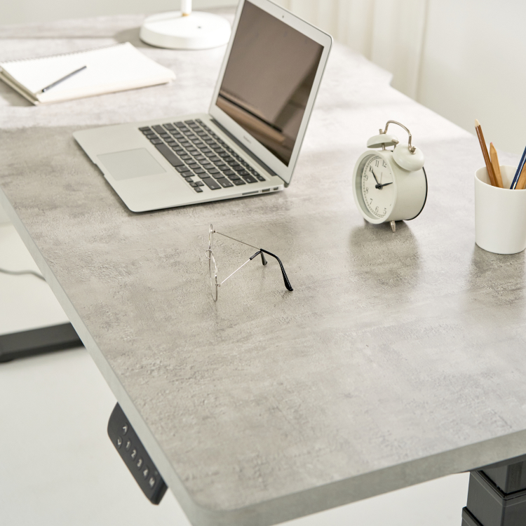 토파스 간편조립 모션데스크 듀얼모터 전동식 높낮이조절 스탠딩 학생 책상