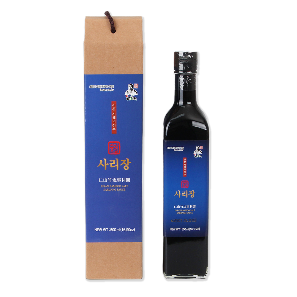 인산죽염 약콩 사리장 500ml - 상품 이미지
