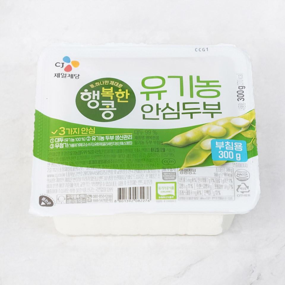 메가마트 CJ 유기농두부 부침용 300g - 메인 이미지