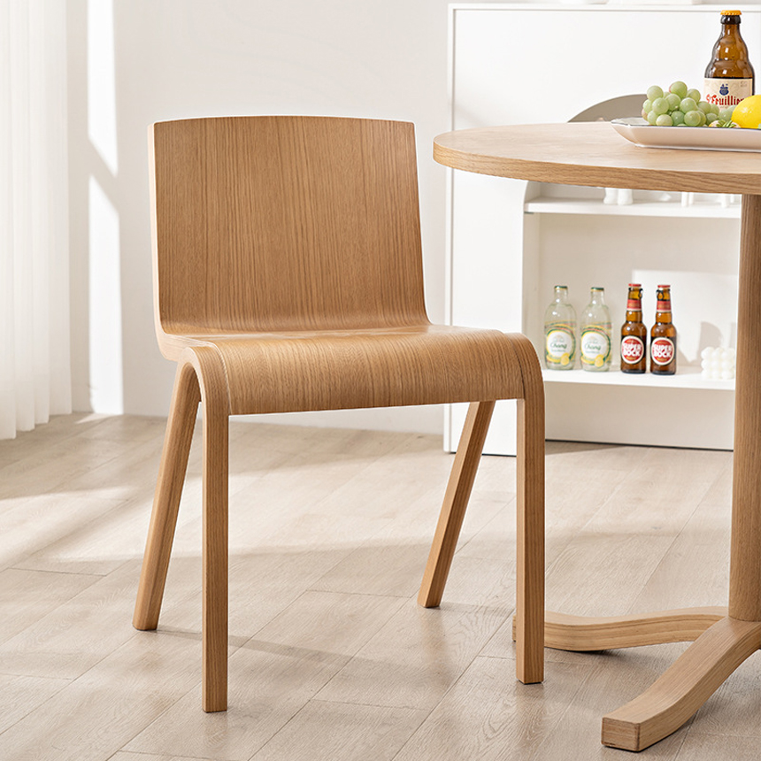 카르브 원목 인테리어 카페 라운지 체어 Carve Chair 이미지 6