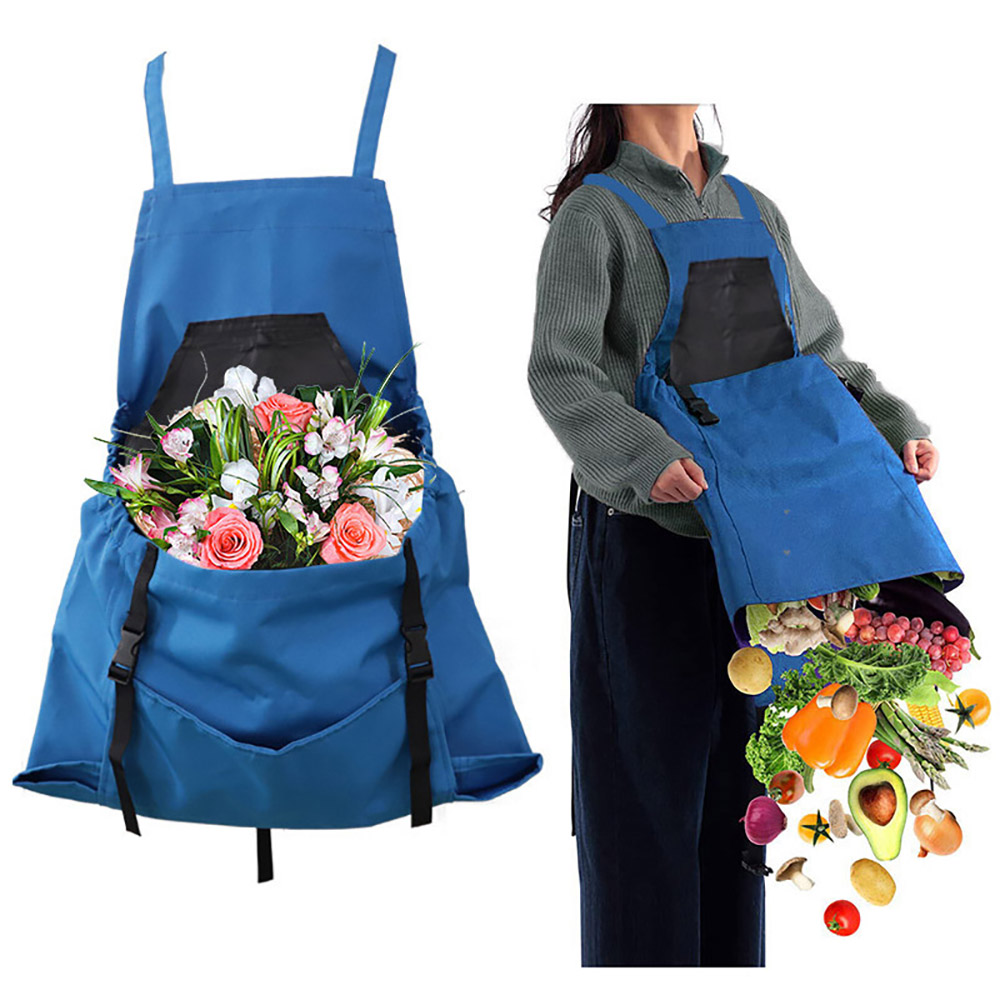 수확 앞치마 과일따기 빅포켓 과수원 수확기 캥거루 주머니 바구니  DD- 12843