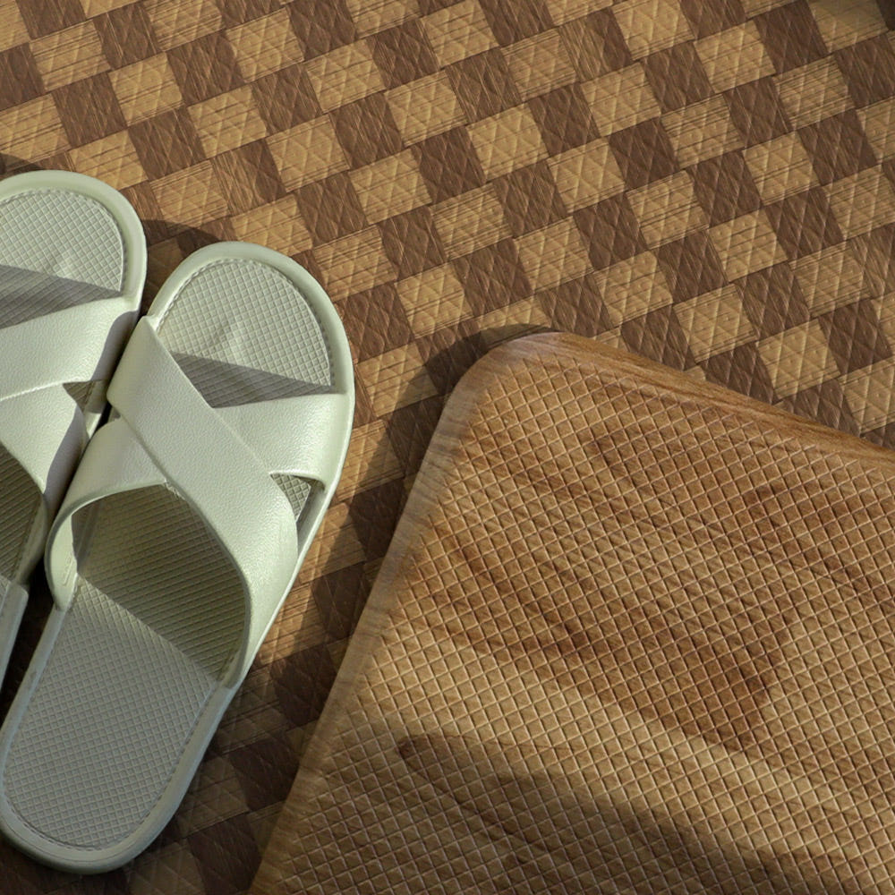 우드 인테리어 주방 매트