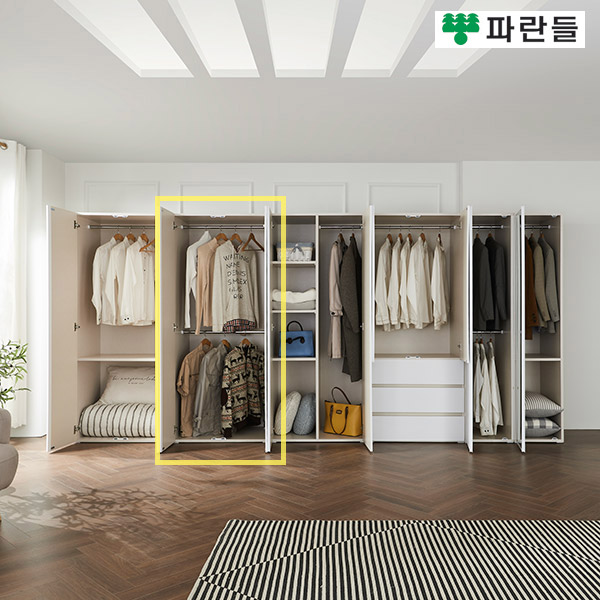 피란들가구 800 전신거울 옷장 전신경 장롱 장농 드레스장 - 상세 이미지 3