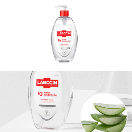 랩신 V3 손소독제 500ml 소독용품 손소독젤 손소독용 핸드크리너 병원손소독제
