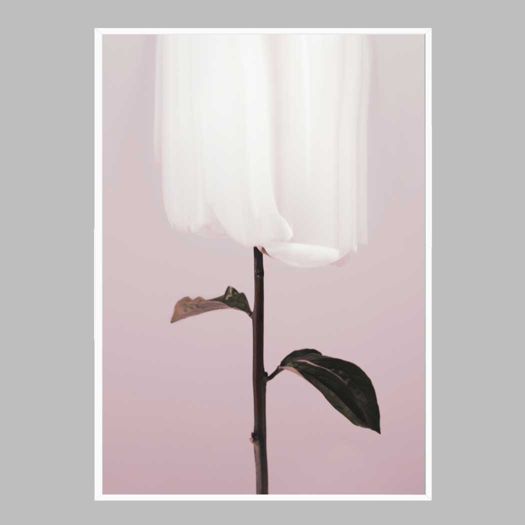 꽃 인테리어 액자 flower No4 A2 사이즈 가벼운 몰딩 대형 프레임 제작 웨딩 - 상품 이미지