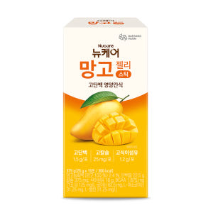 [소비기한~9/19까지] 뉴케어 망고 젤리 스틱 고단백 영양간식 25g,... 맛있게 먹은 솔직 후기 - 상품 이미지 2
