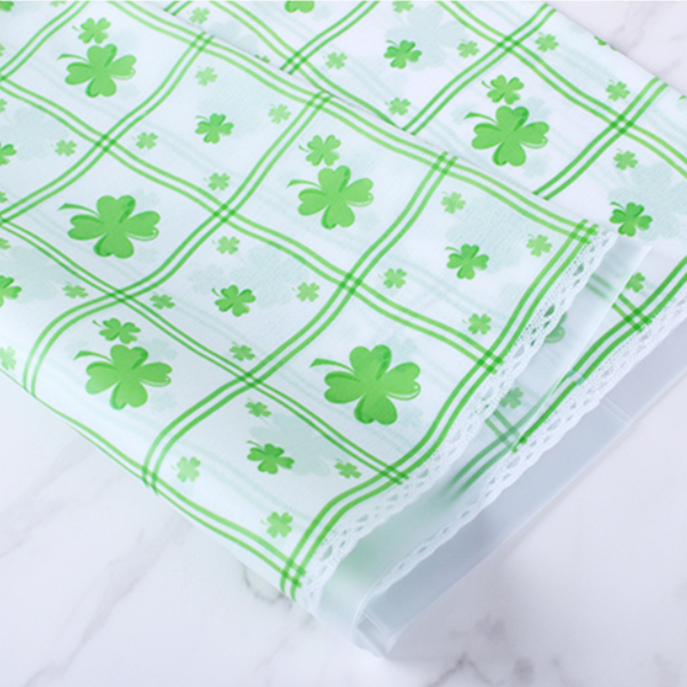 식탁보 레이스 거실 캠핑 매트 방수 테이블보 그린 야외 빅사이즈 오염 방지