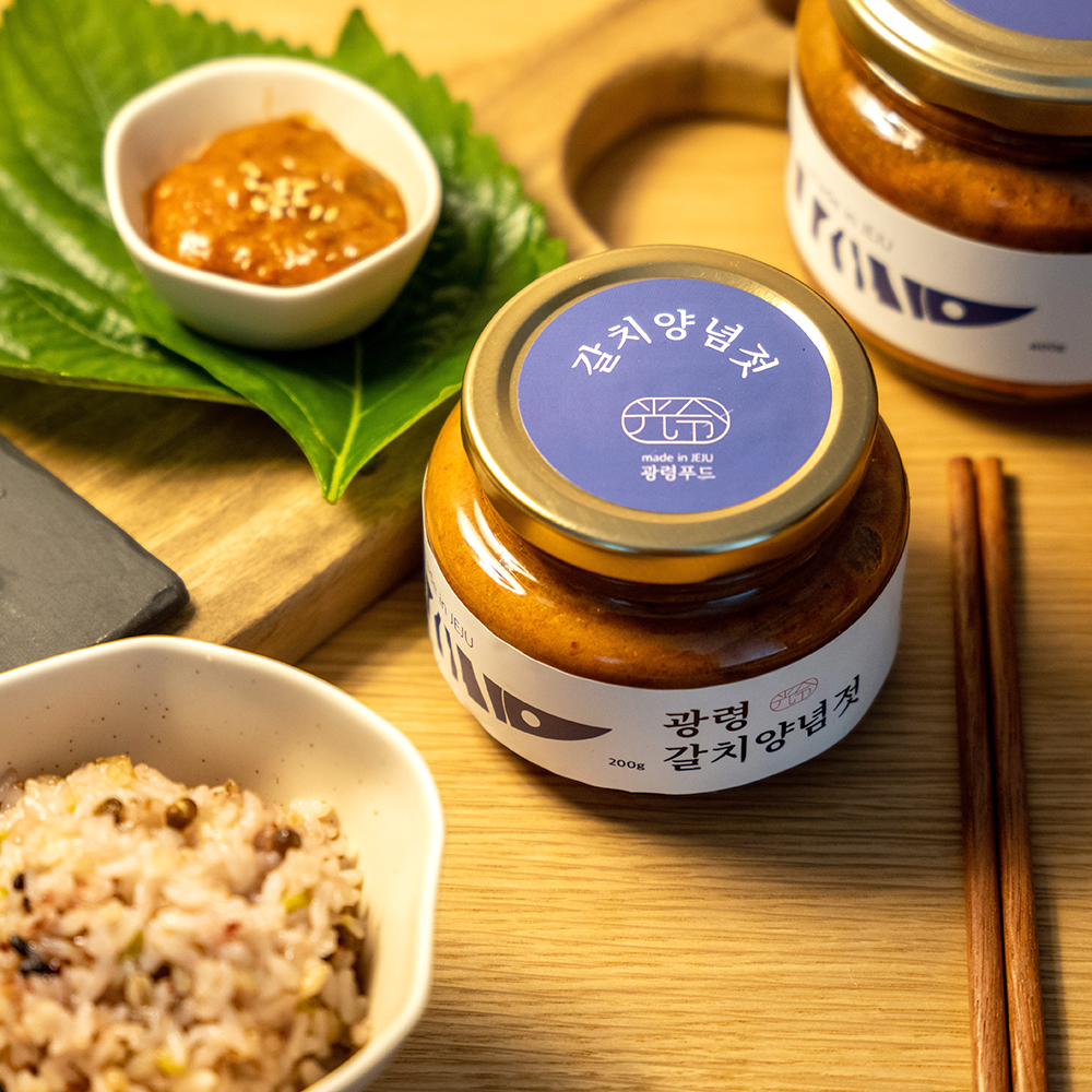 제주 갈치젓갈 양념 200g 국산 갈치속젓 쌈젓 - 상세 이미지 2
