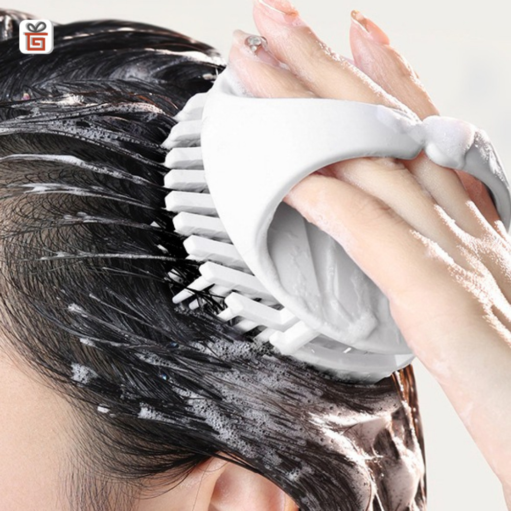 기프템 샴푸브러쉬 두피 마사지 샴푸빗 헤어