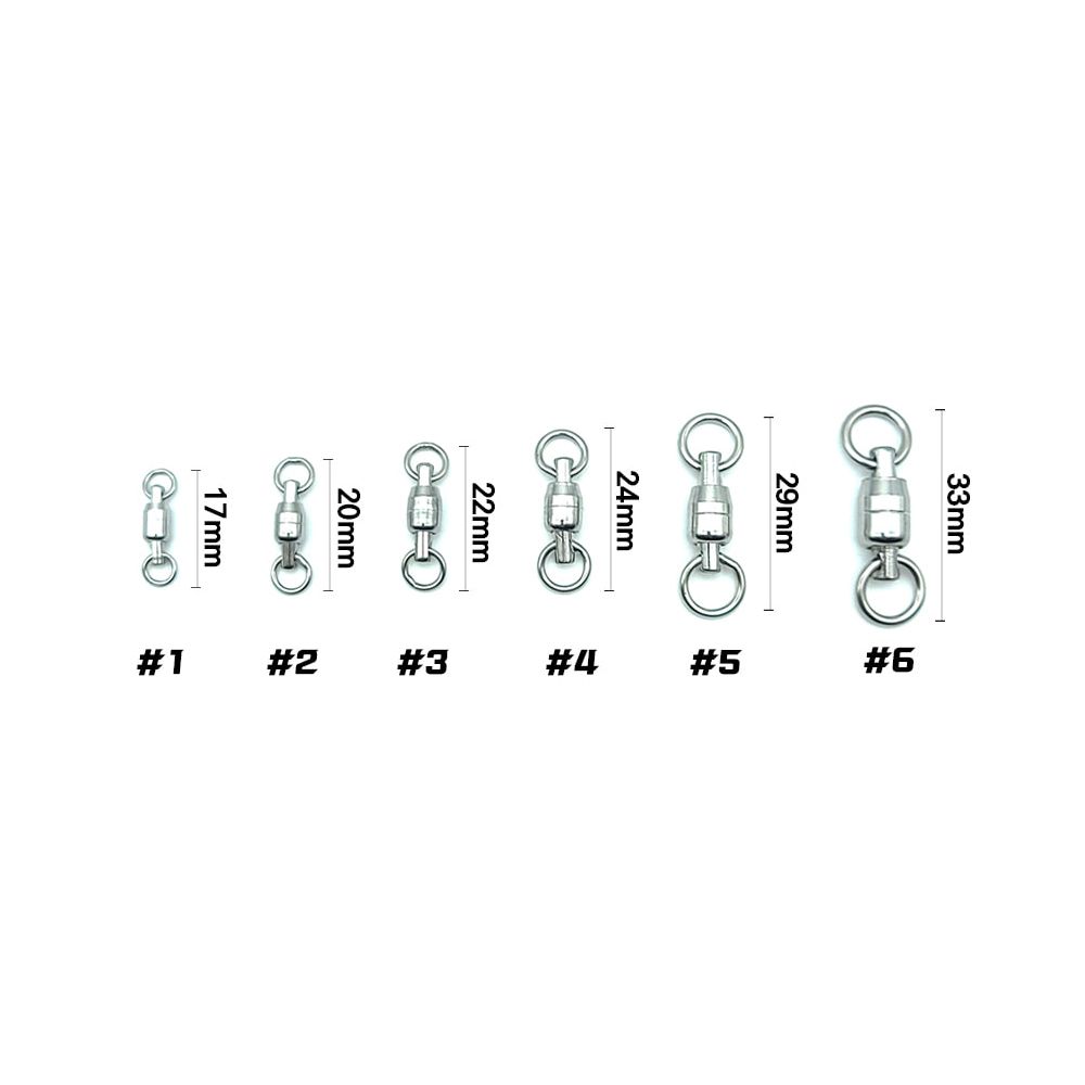 백경조침 양방향 볼베어링 SG-818 스테인레스 더블 볼베어링 스냅 - 상세 이미지 2