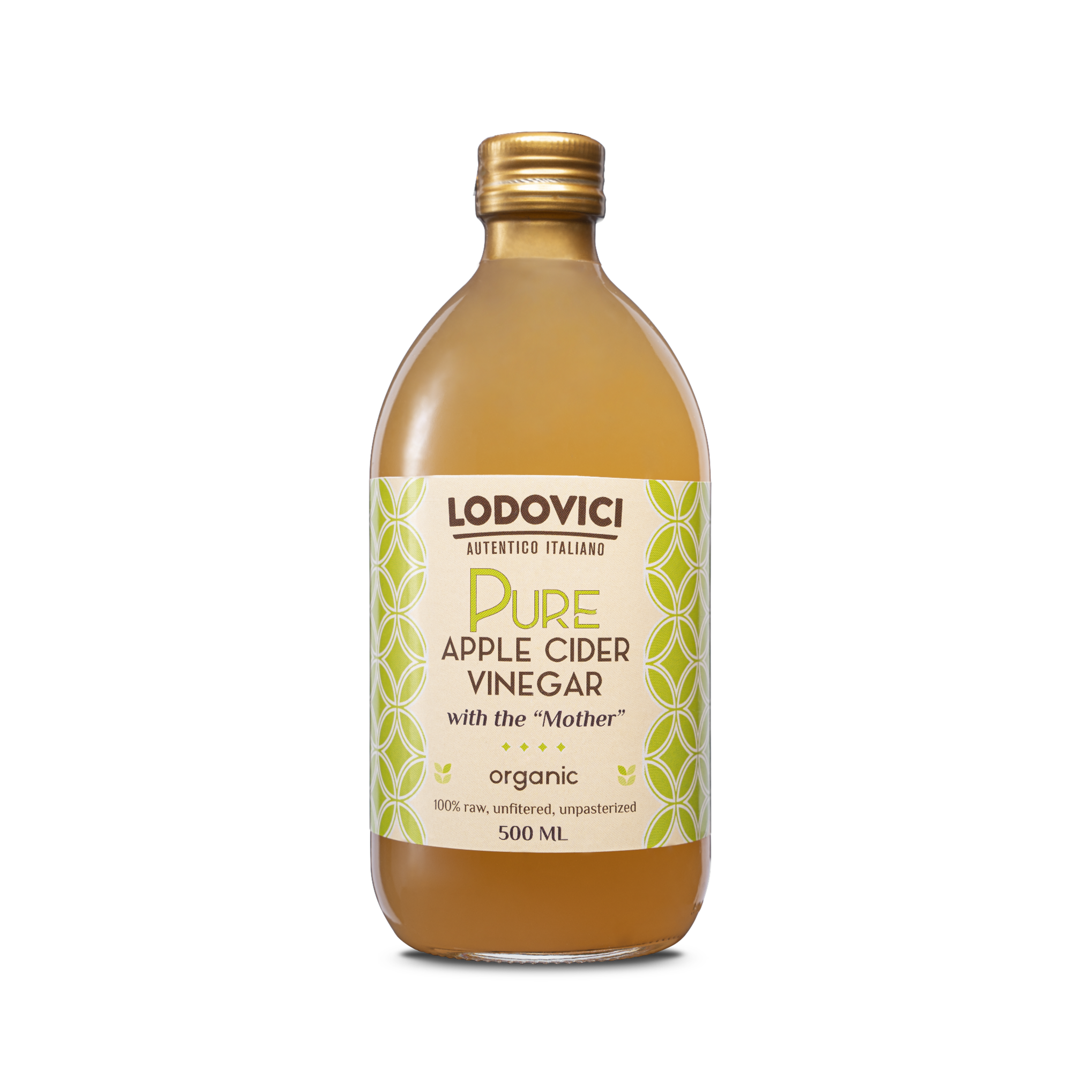 로도비치 100% 유기농 애플 사이다 비니거 사과식초(초산 5% 함유) 500ml, 1개 - 상품 이미지