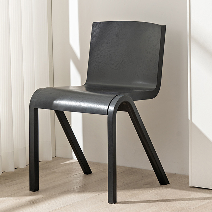 카르브 원목 인테리어 카페 라운지 체어 Carve Chair - 상세 이미지 4