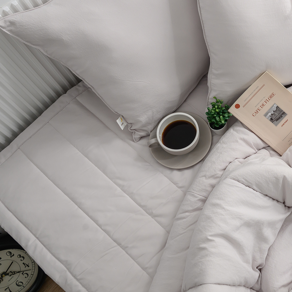 COZY 브로이 밴딩 침대 패드 사계절 이불 순면 싱글 퀸 알러지케어 국산이불 쿠팡이불