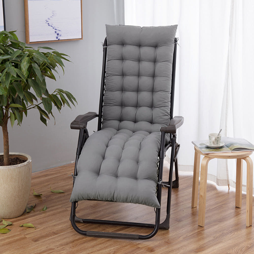 리클라이너 안락의자 쿠션 그레이