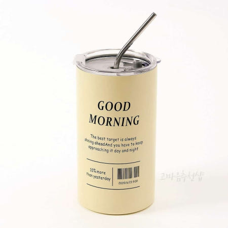 보온보냉 빨대 텀블러 500ml 보냉컵 스텐보냉병 빨대컵 다회용컵 등산용물병