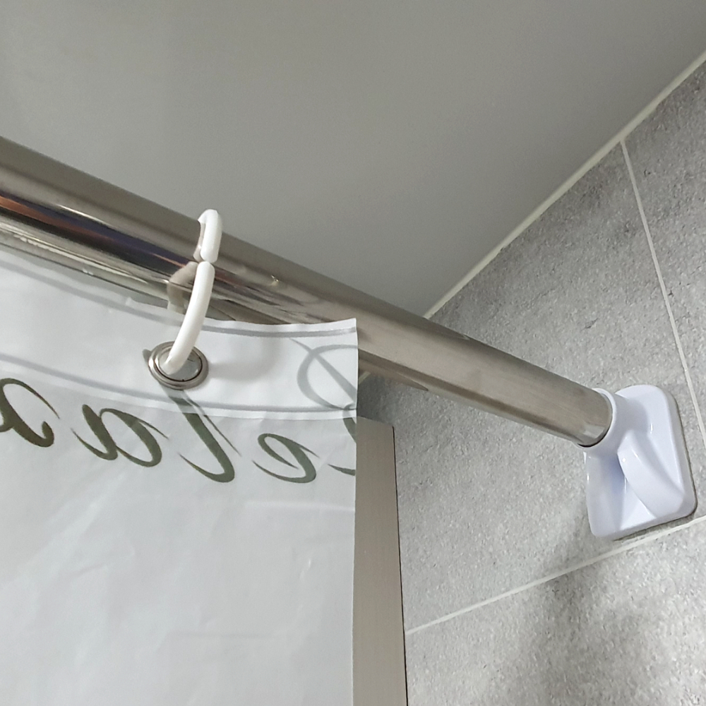 압축봉 못없이 행거 커튼봉 110- 200 cm 압착봉