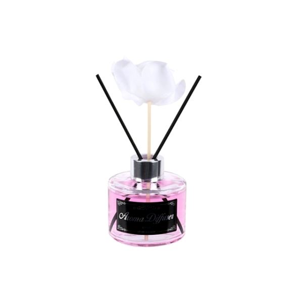 130 ml 꽃장식 디퓨져- 피치 실내용 방향제 디퓨저 - 상품 이미지
