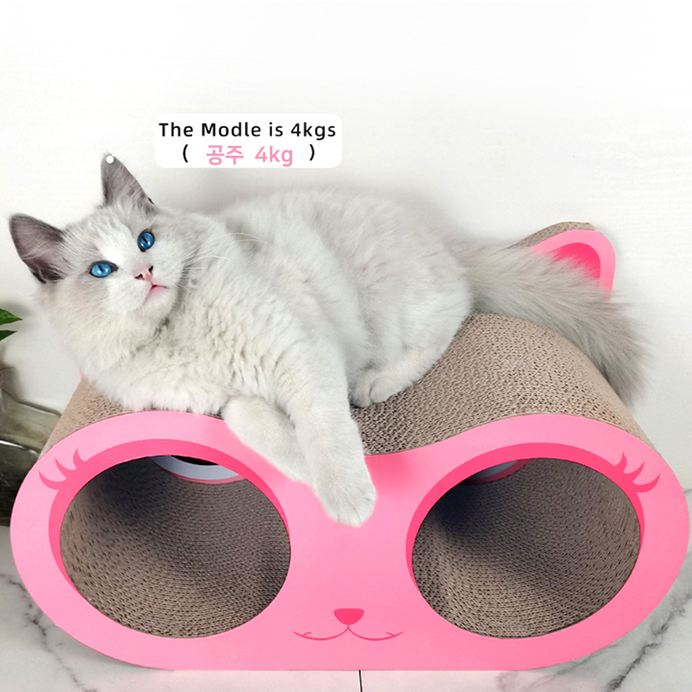 개과천선 어몽드 핑클렛 고양이 스크래쳐 숨숨집 반려묘 고양이 캣 하우스 - 상세 이미지 5