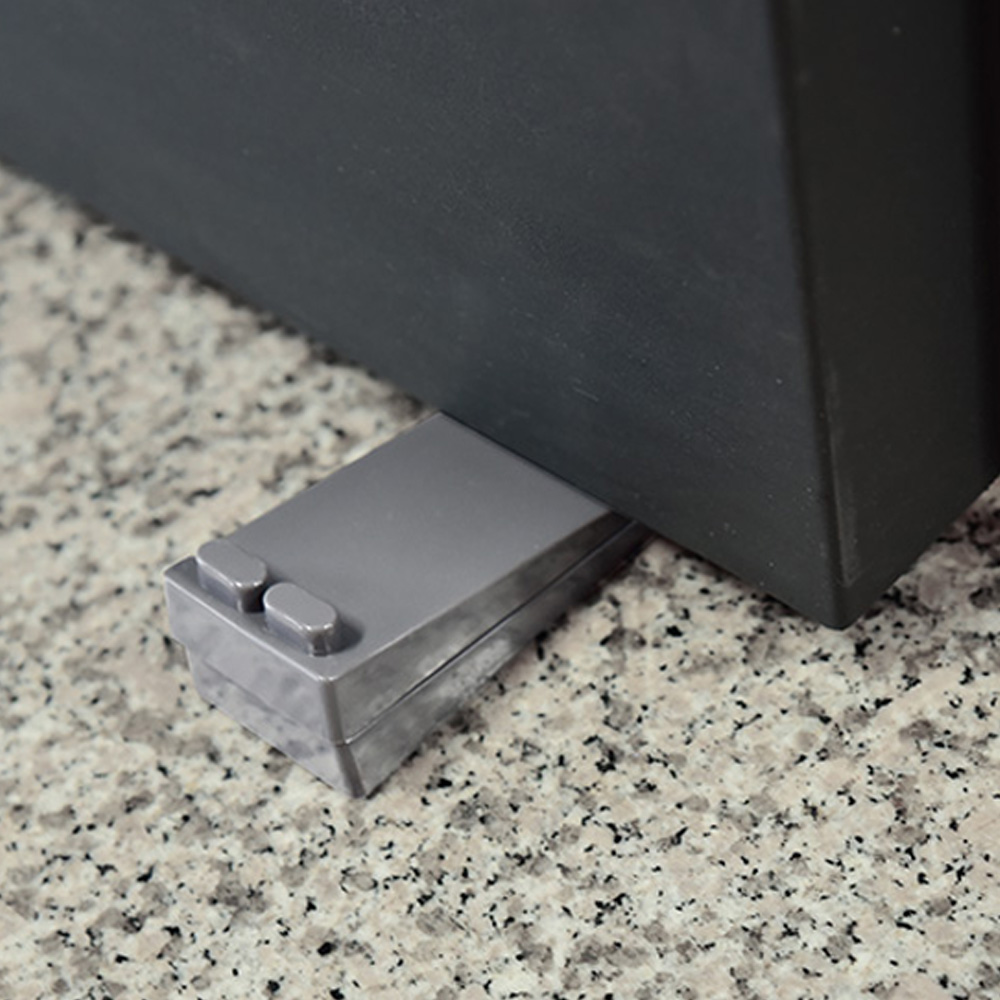 1X4개 도어 고정 2P 받침대 문고정 장치 문받침대 문닫힘 방지 스토퍼 스탑 문지