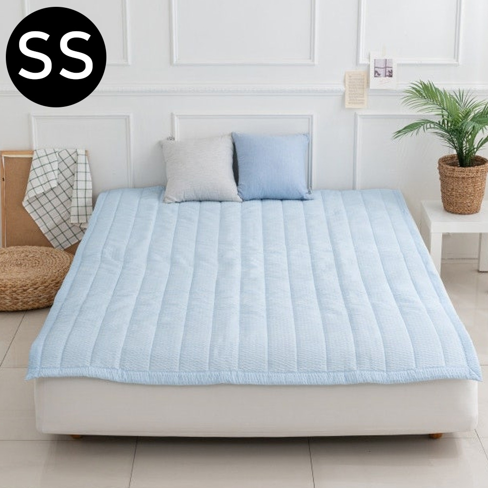 해피니 올데이 밴딩 패드 슈퍼 싱글 SS (블루) (카 페트 겸용) 침대 매트