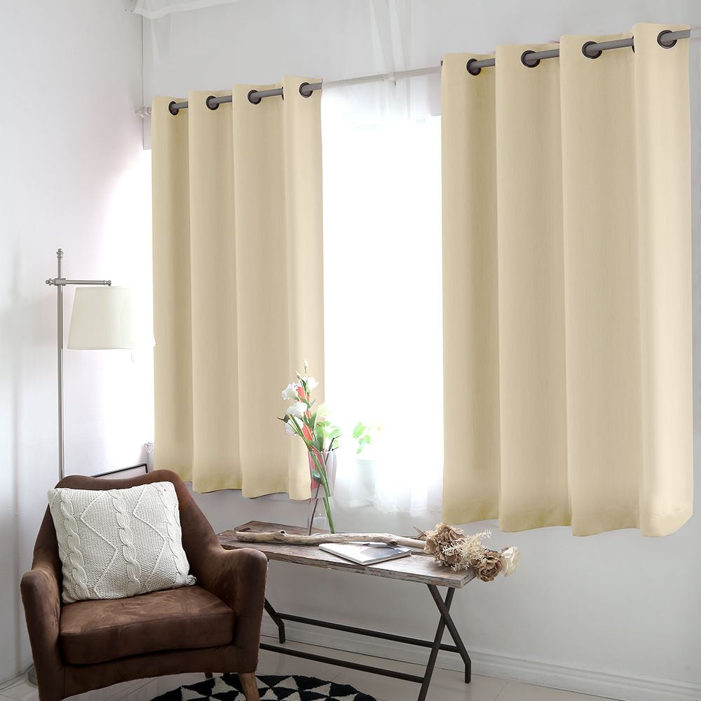 암막 커튼 작은창 아일렛 커텐 거실 창문 아이방 방한