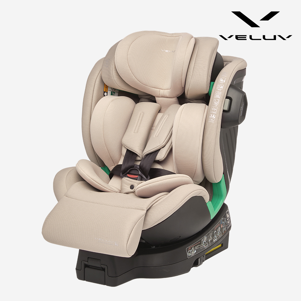 벨럽 V90 아이사이즈 360 회전형 유아 카시트 (ISOFIX) 피치휩 - 상세 이미지 2