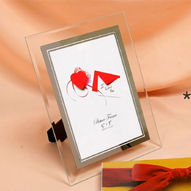 (모든 액자) 8x 10 크리스탈 사진 액자(벽 탁상 겸용) 4x6 a4 허가증 - 상품 이미지