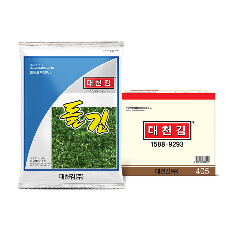 대천김 돌김 20봉 (20봉 x1세트) - 상품 이미지