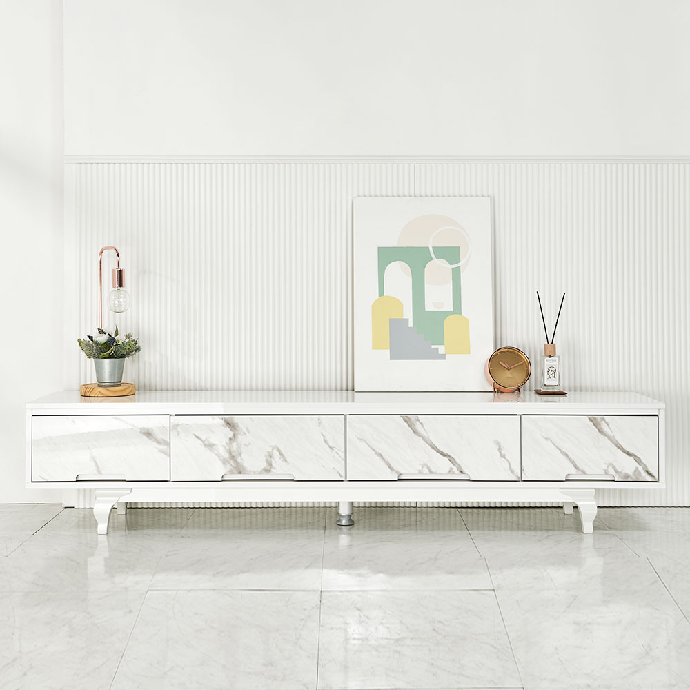 노바 티비다이 티비장 하이그로시 서랍 낮은 거실장 2000