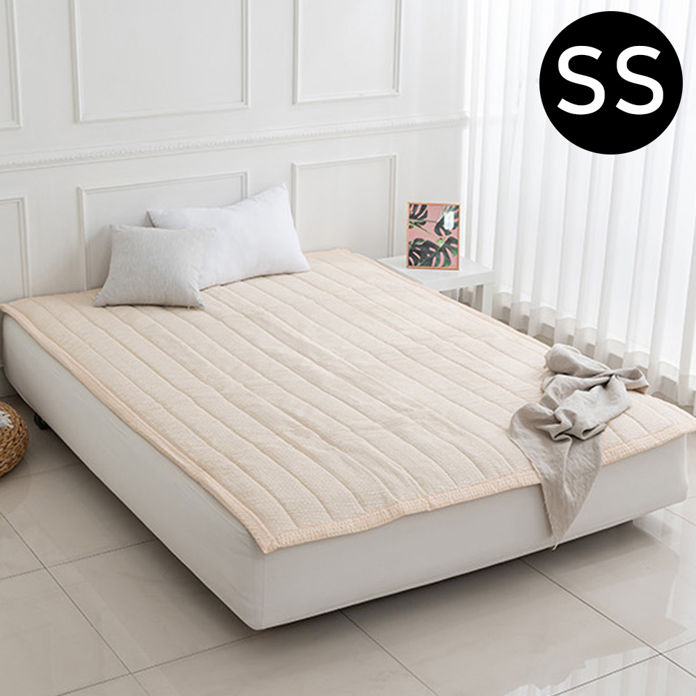 해피니 올데이 밴딩 패드 슈퍼 싱글 SS (오렌지 샤베트) (카 페트 겸용) 침대 매트