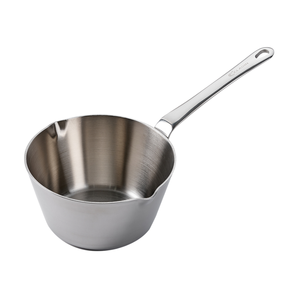 [도착보장] 클래딘 IH 통3중 스텐 인덕션 홈쇼핑 미니밀크팬 16cm