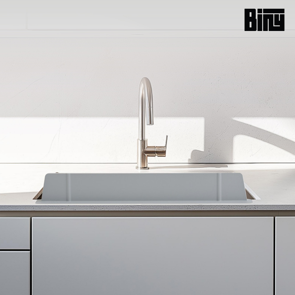 바이니 싱크대 실리콘 물막이 설거지 물튀김 칸막이 워터가드 세면대 팬스