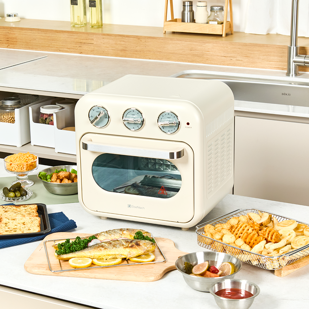 아이제나흐 에센 대용량 레트로 오븐형 에어프라이어 18L PIK-OF180R
