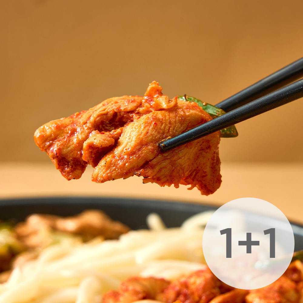 춘천 신선 간편 요리 닭가슴살 닭갈비 1kg+1kg - 상품 이미지
