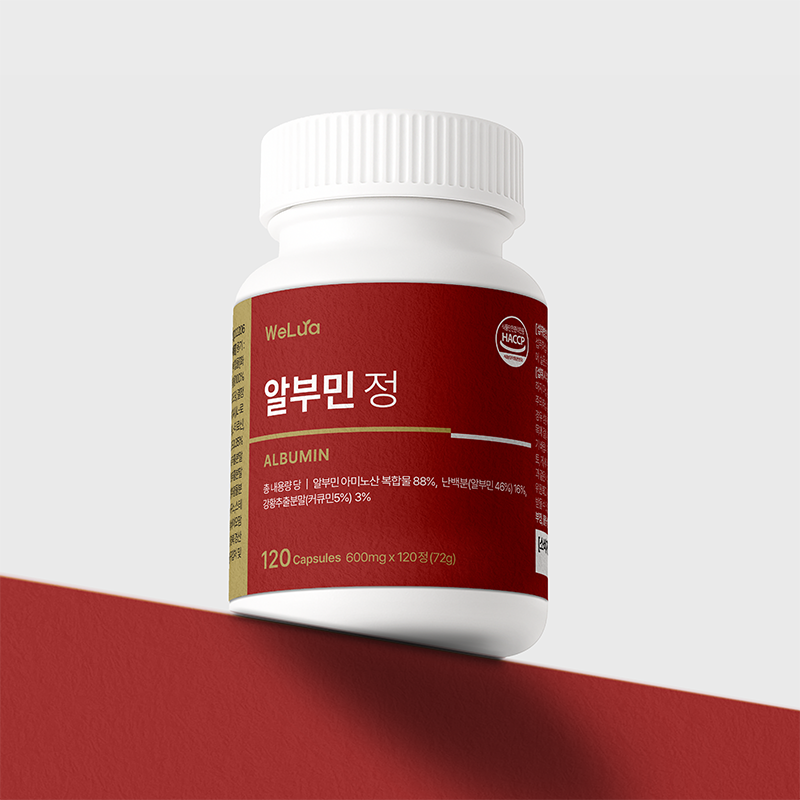 고함량 알부민 정 120정 5통 난백분말 알브민 먹는 알부민 - 상세 이미지 5