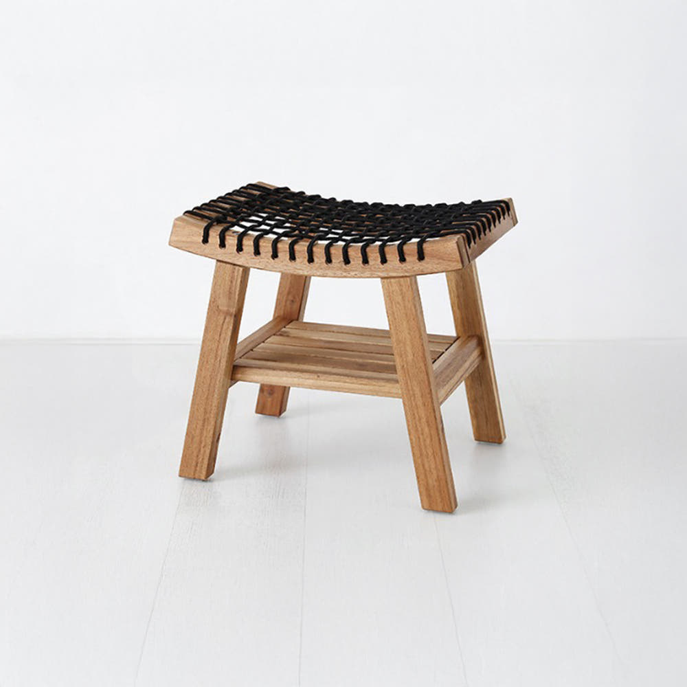 TANG 원목스툴 아카시아 블랙 1116.5527