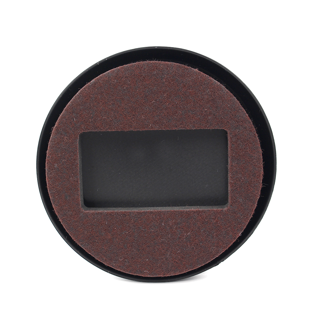 의자 바퀴 고정 카페트 전용 커버 갈색 5개입 체어 받침 자국 방지