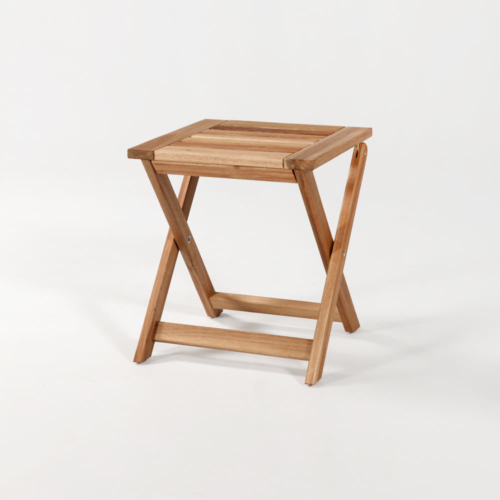 TANG 아카시아 원목접이식스툴/협탁 내추럴 내추럴 5181.0449