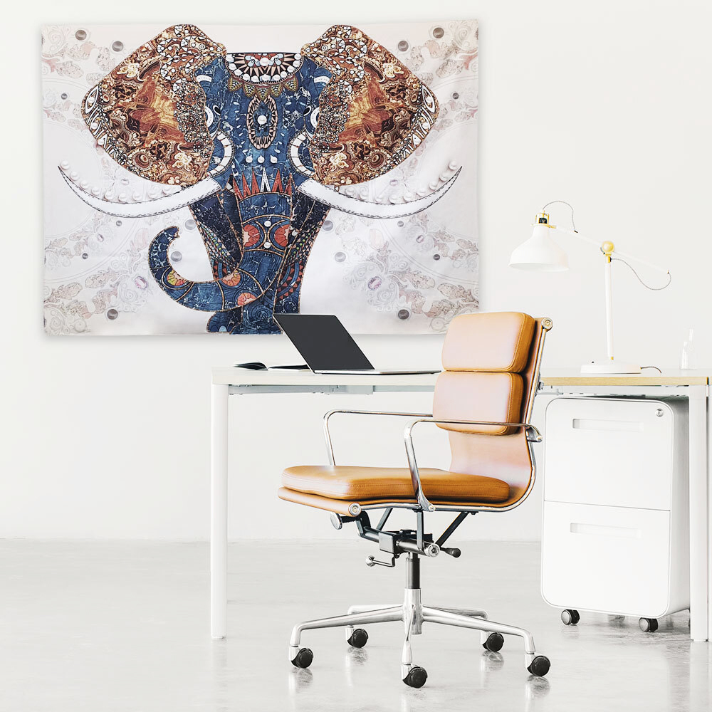 사무실 벽장식 서재 패브릭 포스터 그림 가림천 M 인테리어 테피스 트리 액자 현관 명화