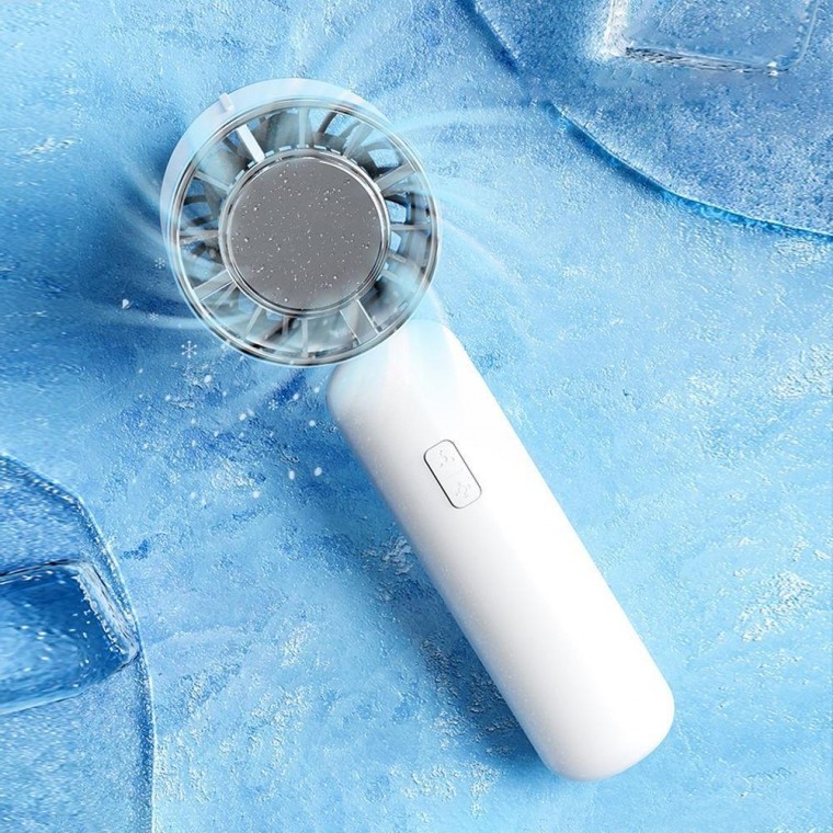 휴대용 미니 손선풍기 냉각 에어컨 접이식 저소음 USB - 상품 이미지