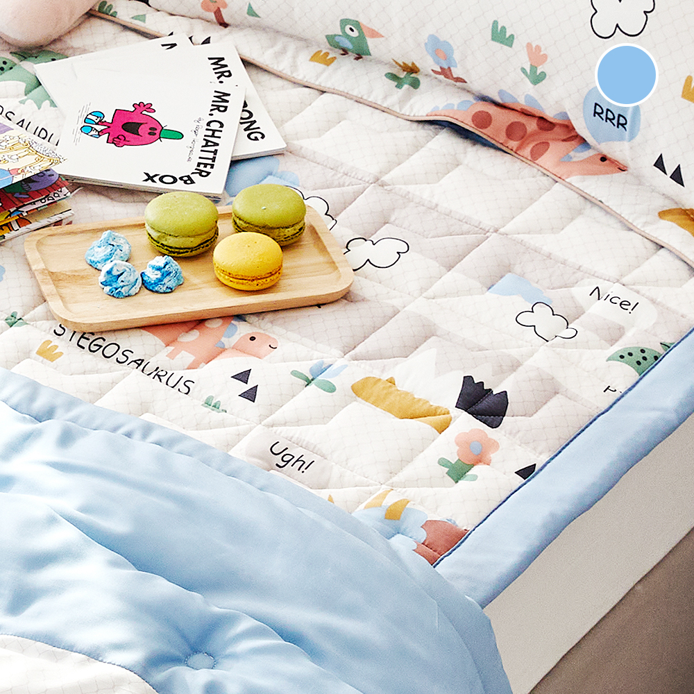 국내 생산 텐셀 모달 100 유아 사계절 누빔 매트리스 침대 패드 SS 1color