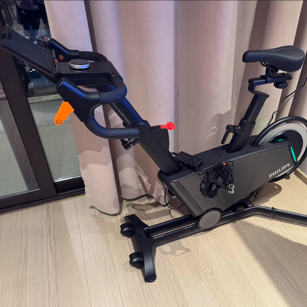 스마트 실내 사이클 실내자전거 스마트자전거 스핀바이크 접이식자전거 가정용바이크 무소음자전거 건메탈 그레이 3103B