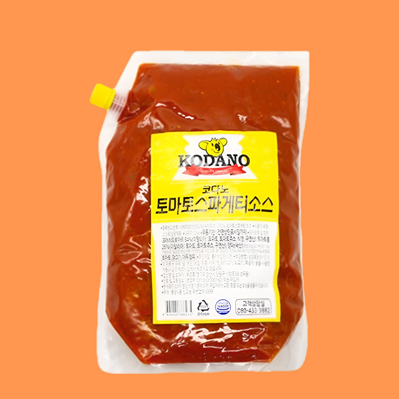 코다노 토마토스파게티소스 2KGx5봉지 BOX - 상품 이미지