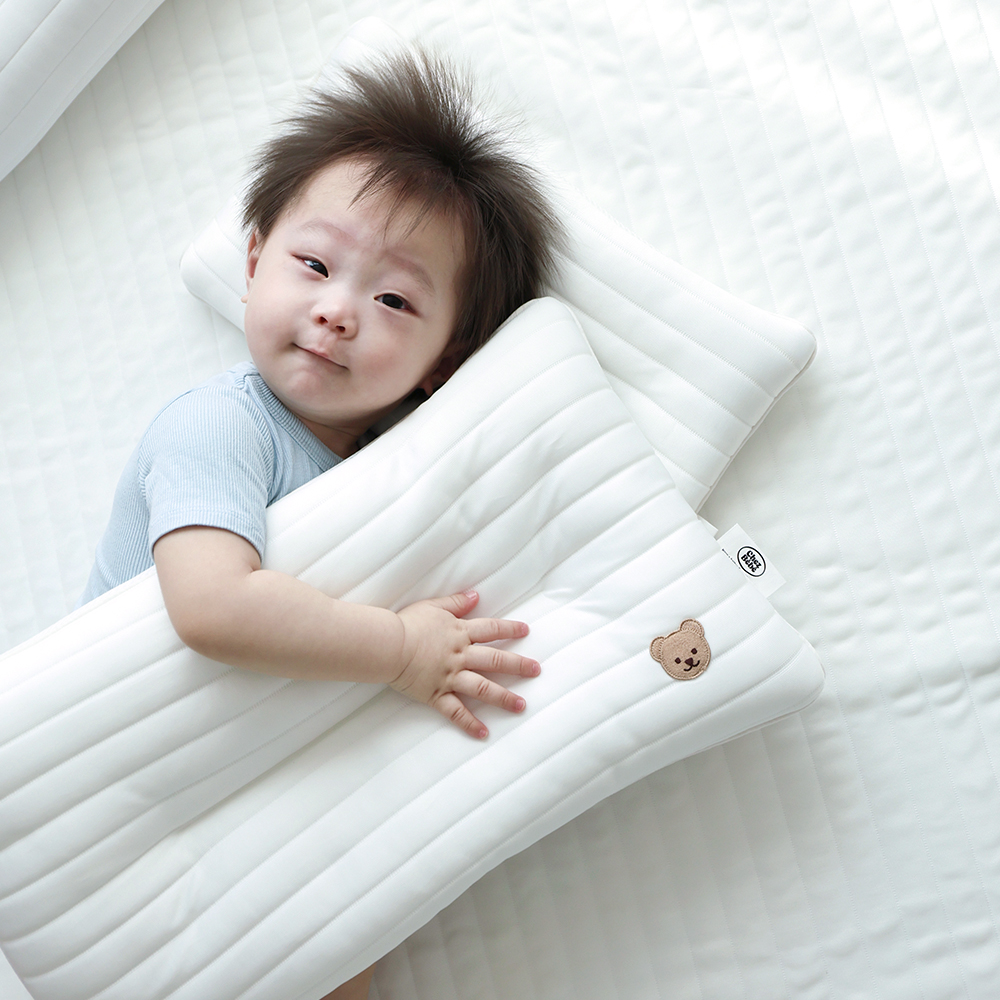 쉐베베 냉감 쿨링 일체형 어린이 미들 필로우 일체형 베개 쉐고미