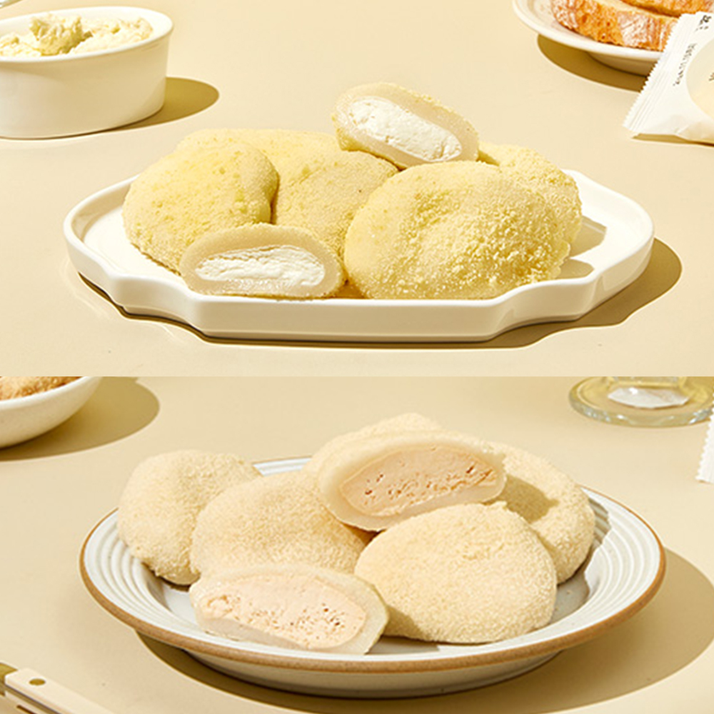 인절미 카이막 크림 찹쌀떡 모찌 6개입 - 상세 이미지 3
