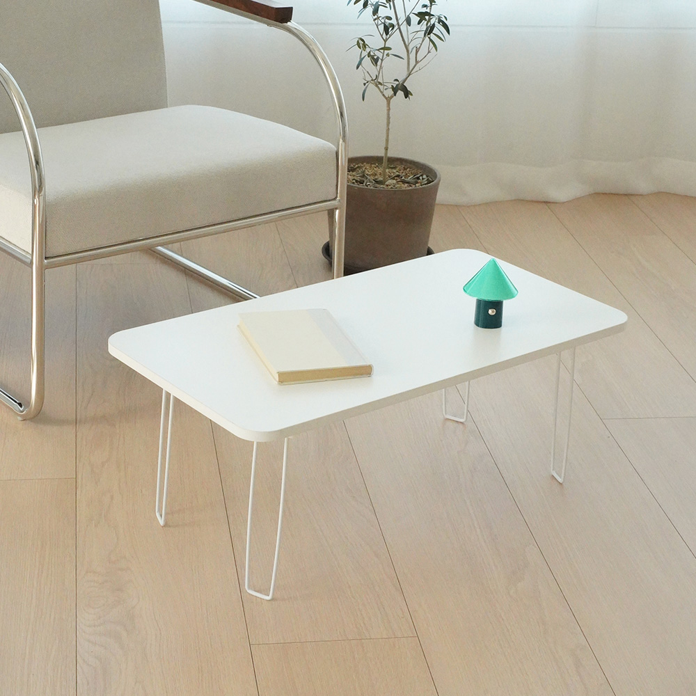 NEW 라운드 접이식 좌식 거실 테이블 밥상 책상 손님상 7540 인테리어