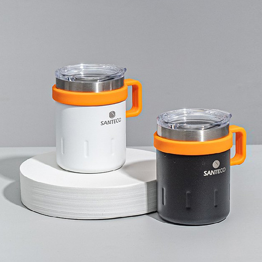 산테코 케미 이중진공 스텐머그컵 350ml - 상세 이미지 5