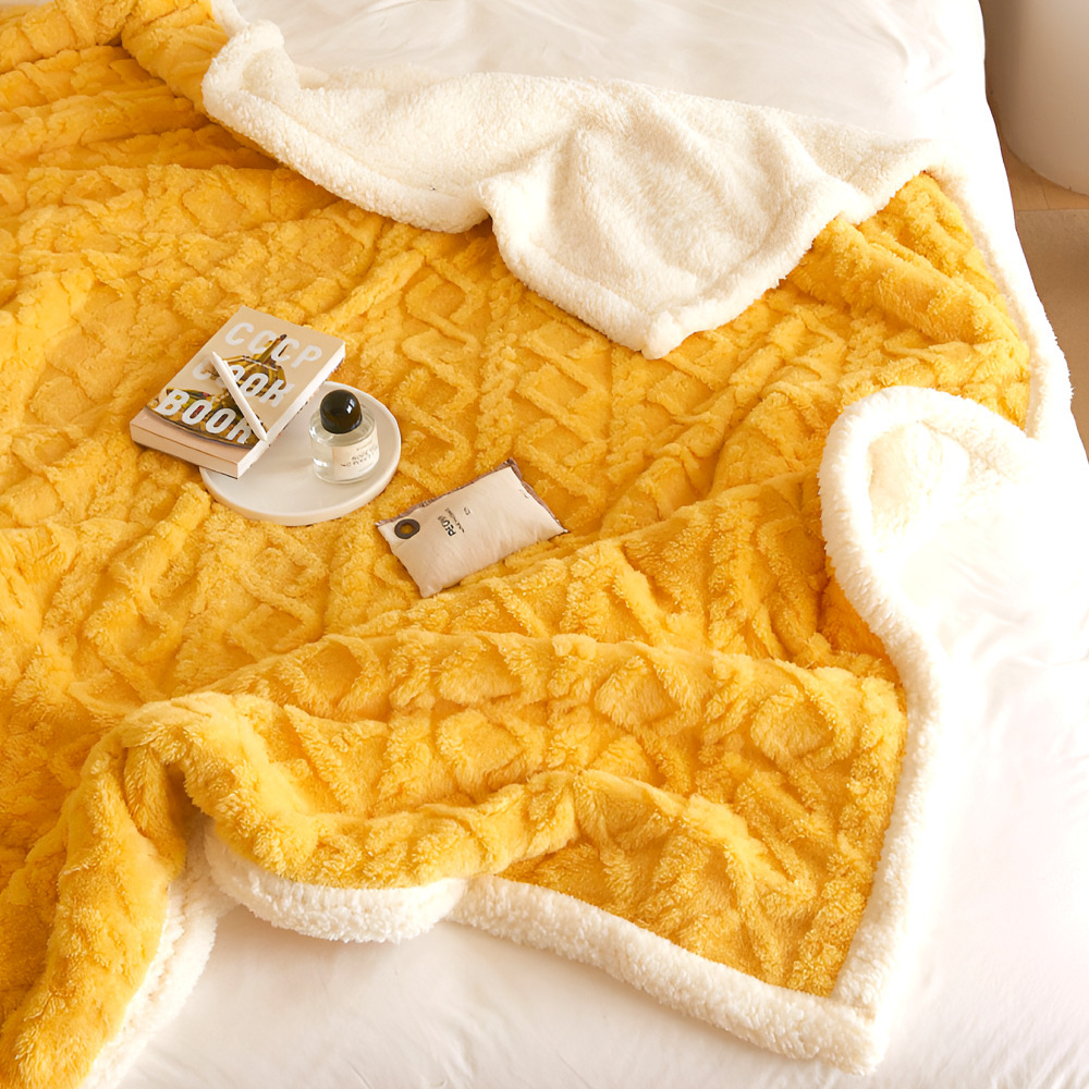 (별별 창고)G 멀티 이불 꽈배기 양털이불 침대 쇼파 미니 담요 무릎 작은 대형