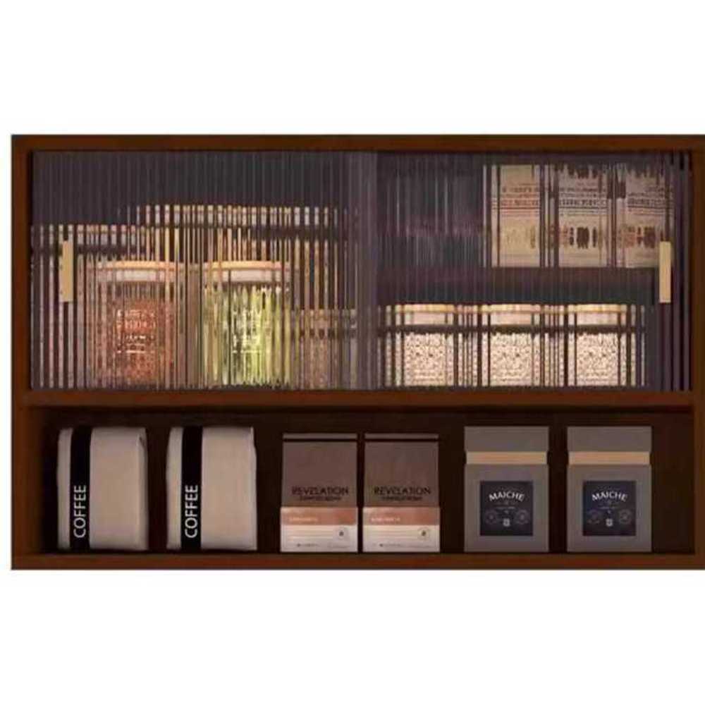 원목 주방 상부장 벽 주방 욕실 보관 수납 캐비닛 80x50x28cm - 상품 이미지