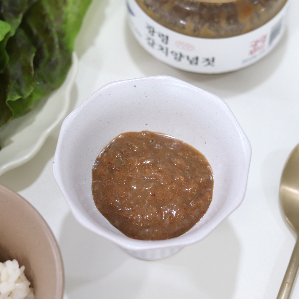 제주 갈치젓갈 양념 200g 국산 갈치속젓 쌈젓 - 상세 이미지 5